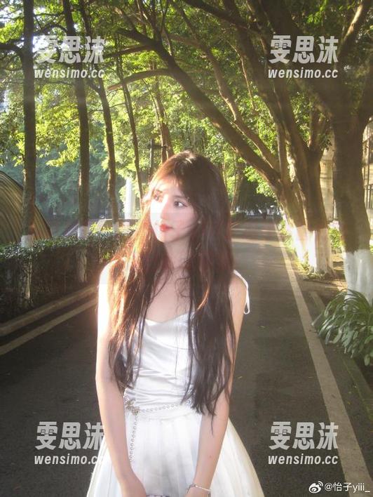 高清视界：跟着怡子yiii去追寻紫蔷薇的落日余晖图集！