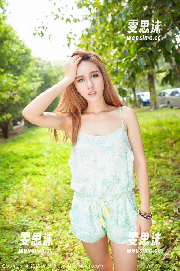 爱蜜社 - 在静谧中绽放：莉莉Lily的白色写真美图随想