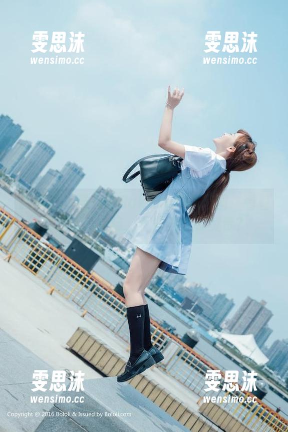 菠萝社 - 猫九酱Sakura网袜套图：看着看着就心痒痒，不知道谁要负责？